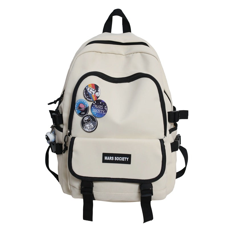 Men's Trendy Fashion College High Large Capacity Backpacks