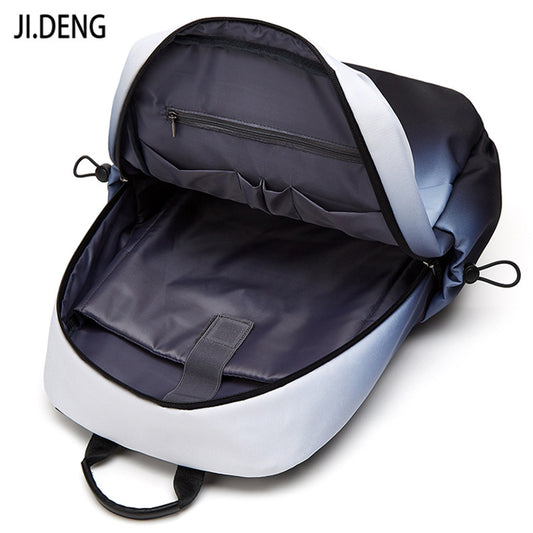 Men's Gradient Color Fashion Early Computer High Backpacks
