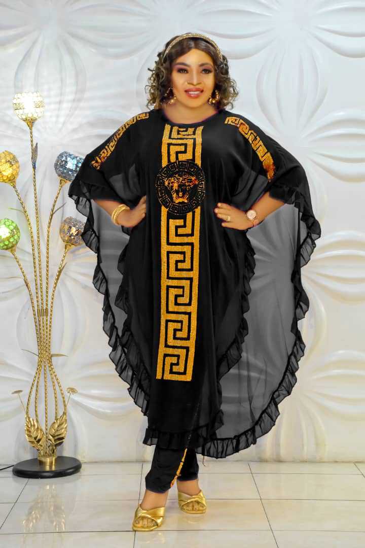 Women's Chiffon Shirt Mid-length Robe Bottoming Dress Suits
