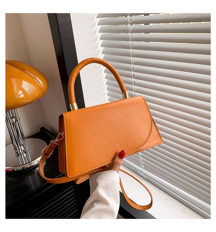 Texture Trendy Retro Modern Popular Solid Shoulder Bags