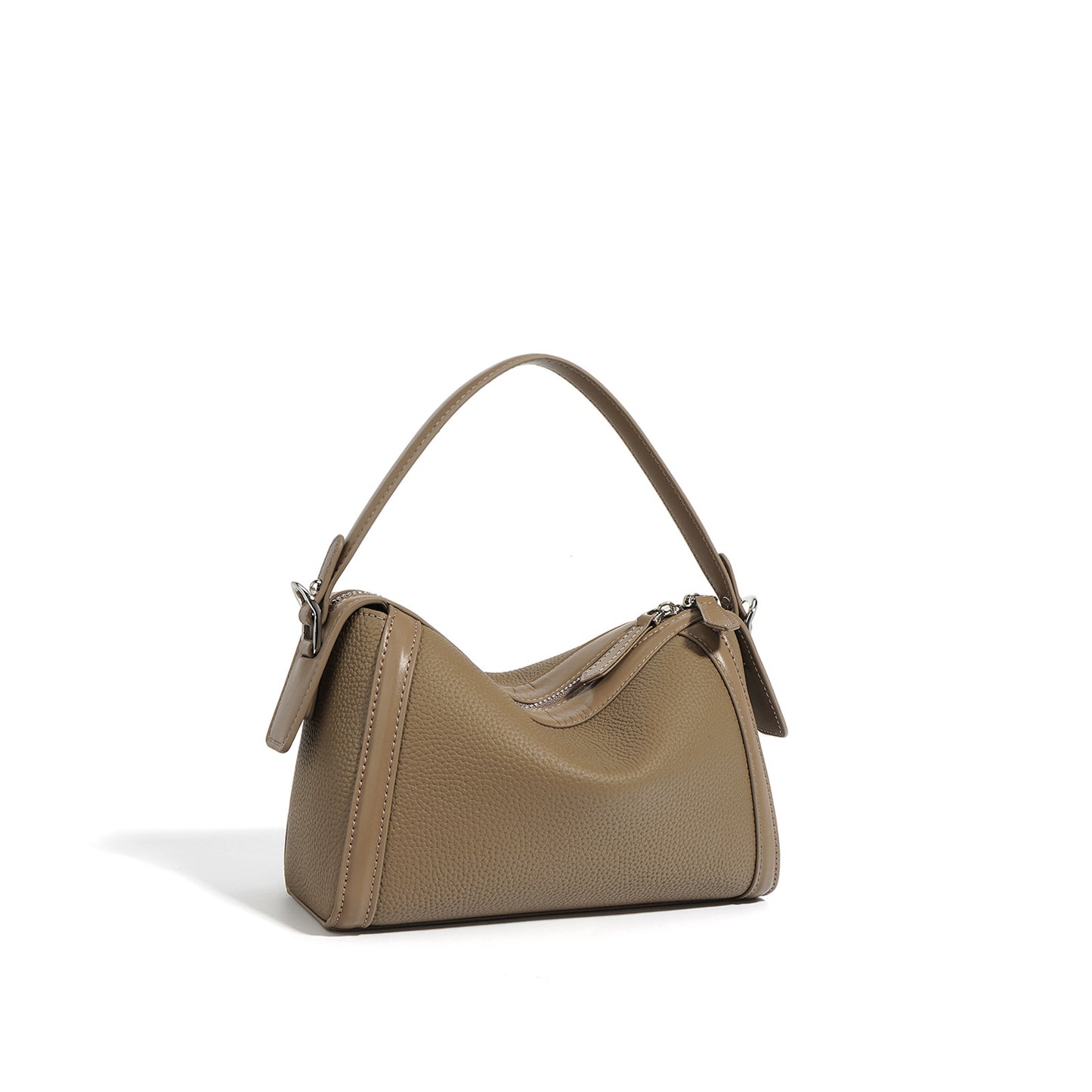 Women's First Layer Cowhide Pillow High Sense Authentic Shoulder Bags