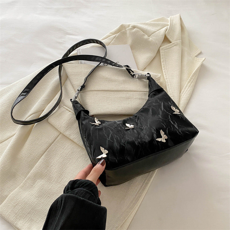 Women's Best Selling Butterfly Decorative Underarm Portable Crossbody Bags