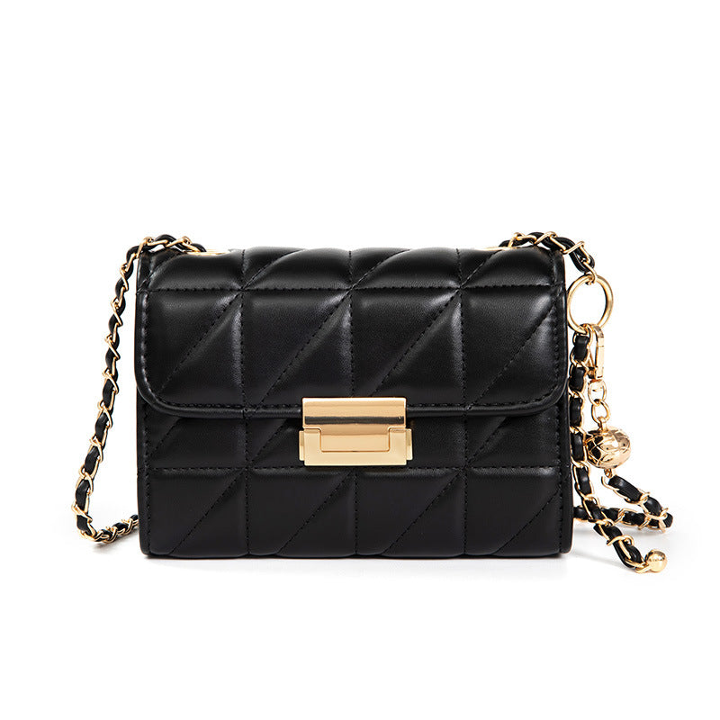 Women's Attractive Fashionable Rhombus Chain Quality Shoulder Bags