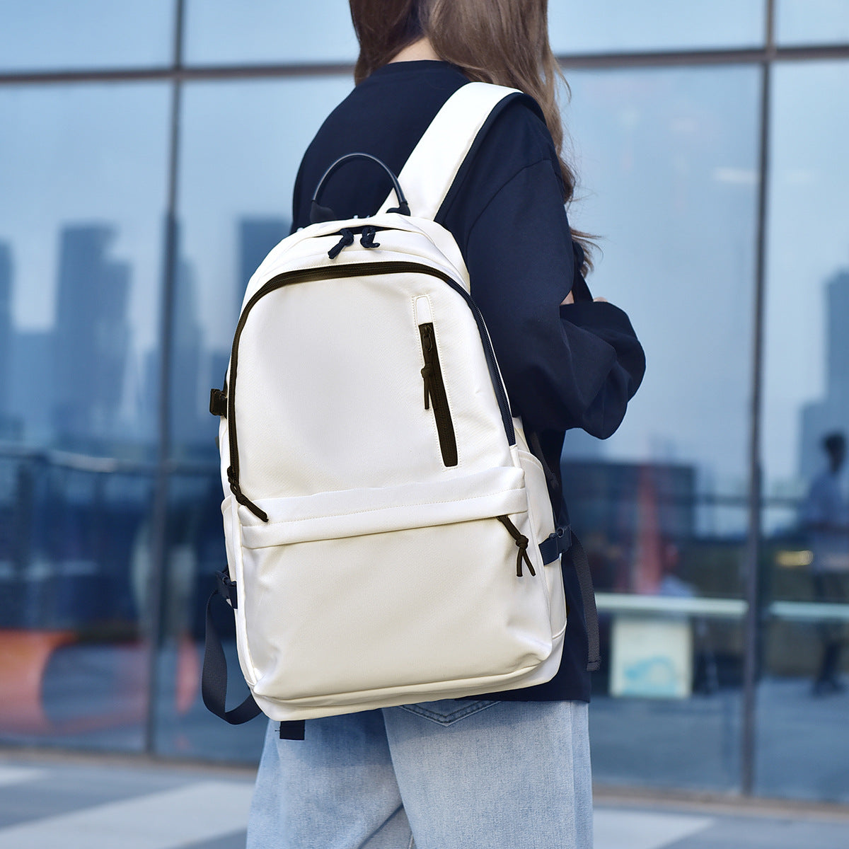 Women's Korean Waterproof Computer Male Youth Backpacks