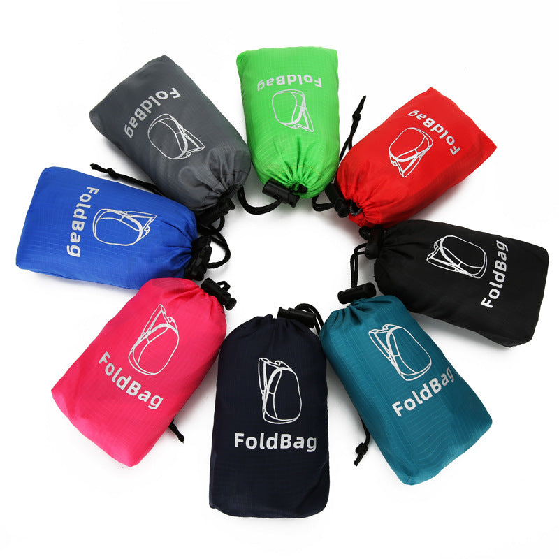 Trendy Portable Folding Custom Printed Advertising Backpacks