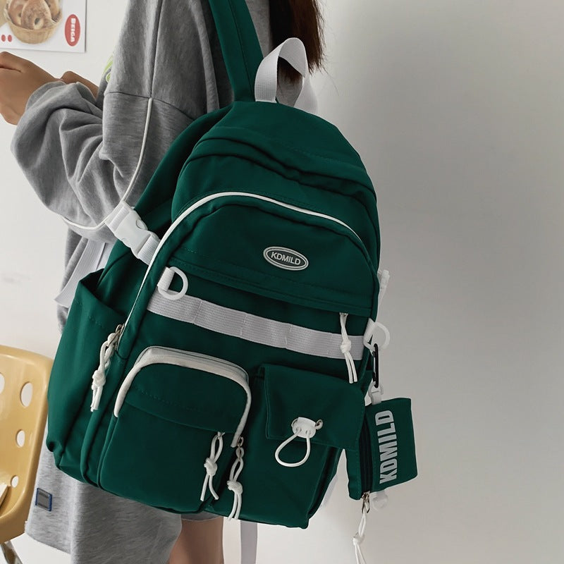 Men's Multipurpose Korean Large Capacity Primary Backpacks