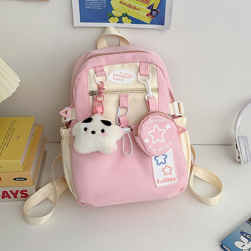 Summer Five-pointed Star Cute Milk Little Backpacks