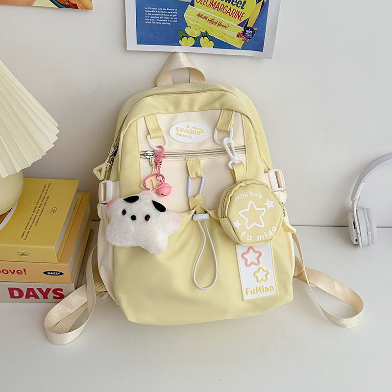 Summer Five-pointed Star Cute Milk Little Backpacks