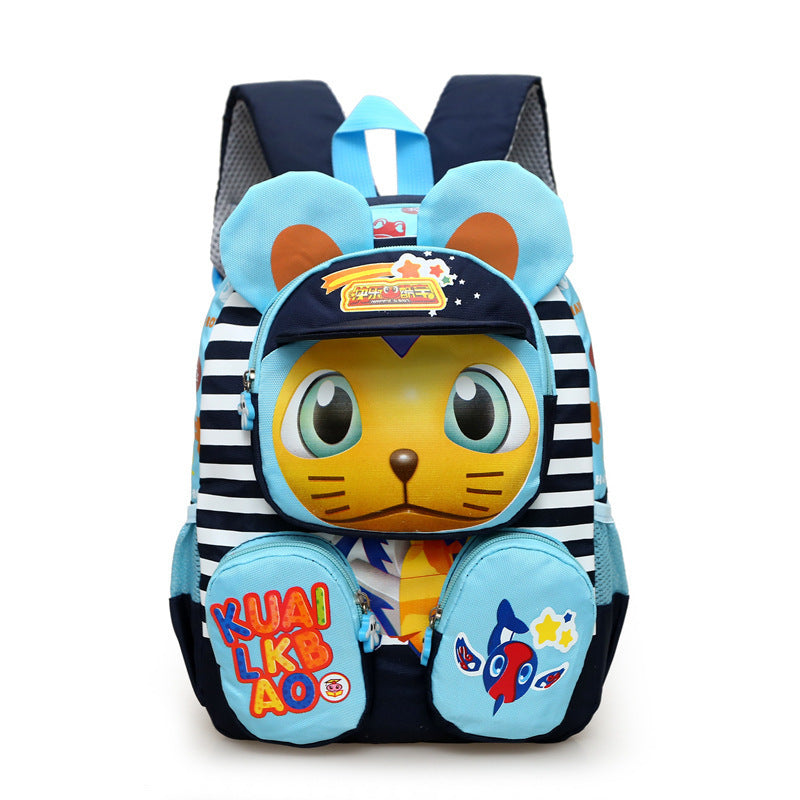 Children's Burden Alleviation Primary P Cartoon Kindergarten School Bags