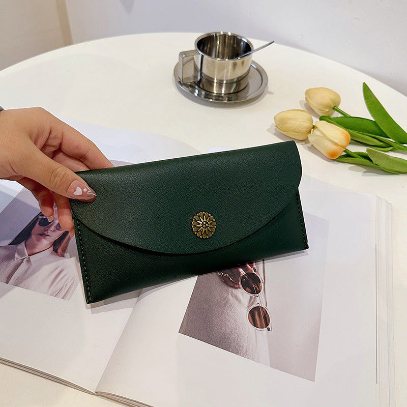 Women's Trendy Korean Style Fashion Long Design Ladies Wallets