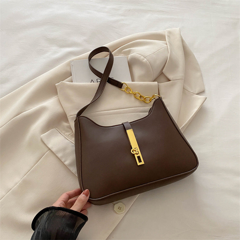 Women's Korean Style Design High-grade Portable Underarm Shoulder Bags