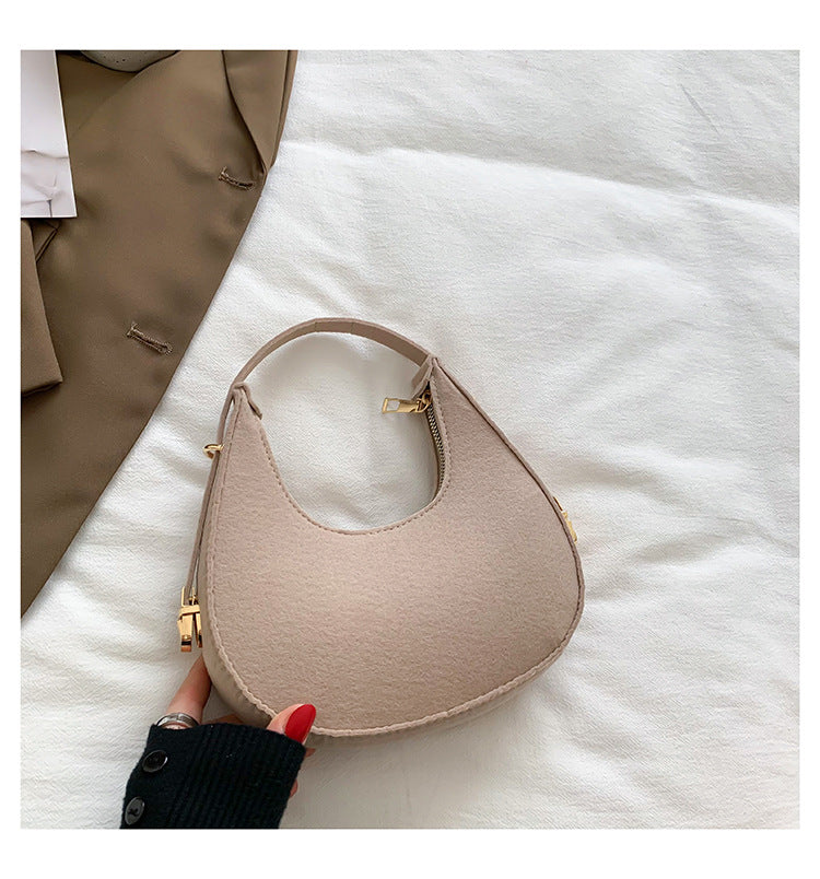 Women's Fashion Crescent Trendy Underarm Cost-effective Bags
