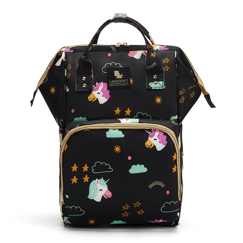 Large Capacity Fashion Portable Diaper Mother Bags