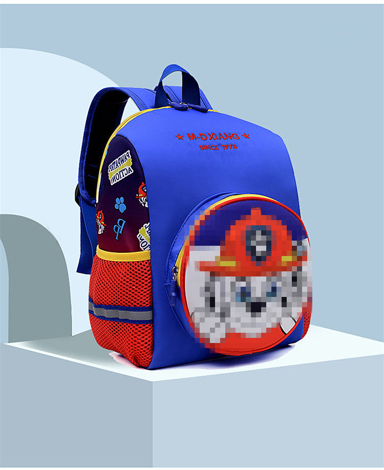 Children's Pony Print Cute Cartoon Boys Trendy Kindergarten School Bags