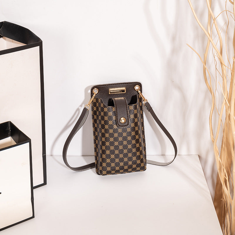 Women's Popular Printed Retro Mini Mobile Shoulder Bags