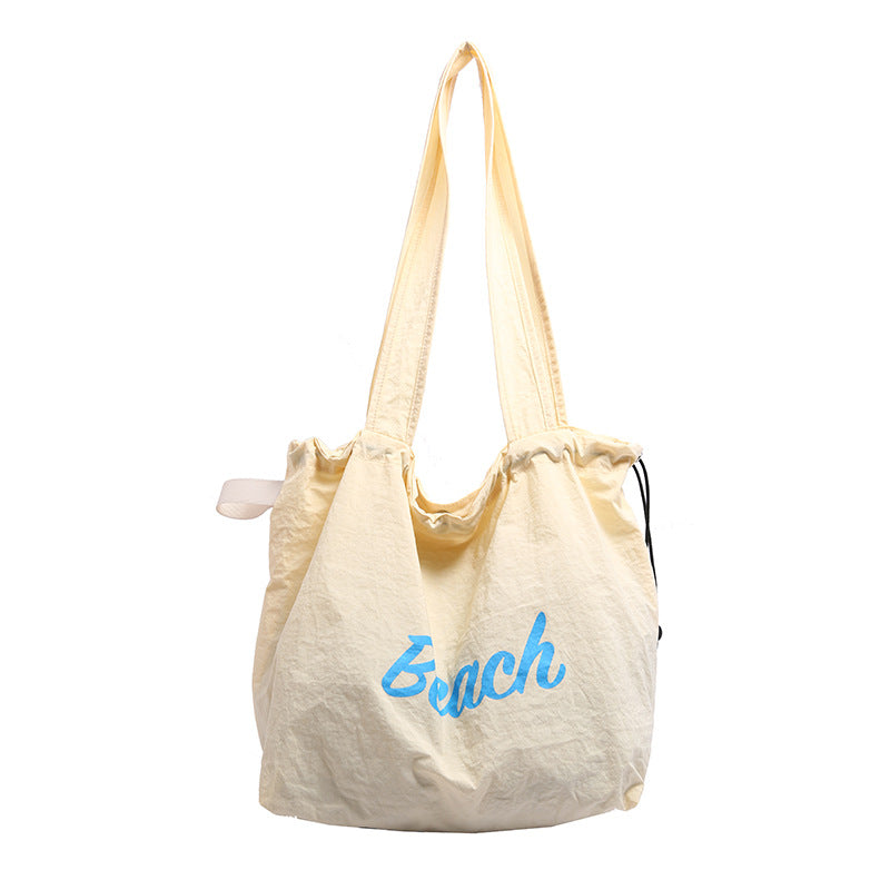 Women's Printed Korean Candy Color Large Capacity Shoulder Bags