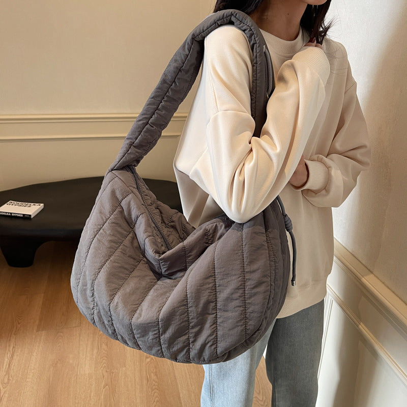 Korean Style Cloud Bubble Down Puff Crossbody Bags