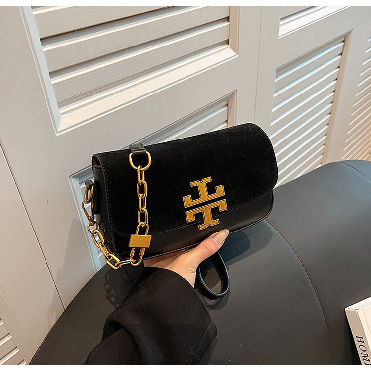Women's Niche Winter Fashion Underarm Portable Shoulder Bags