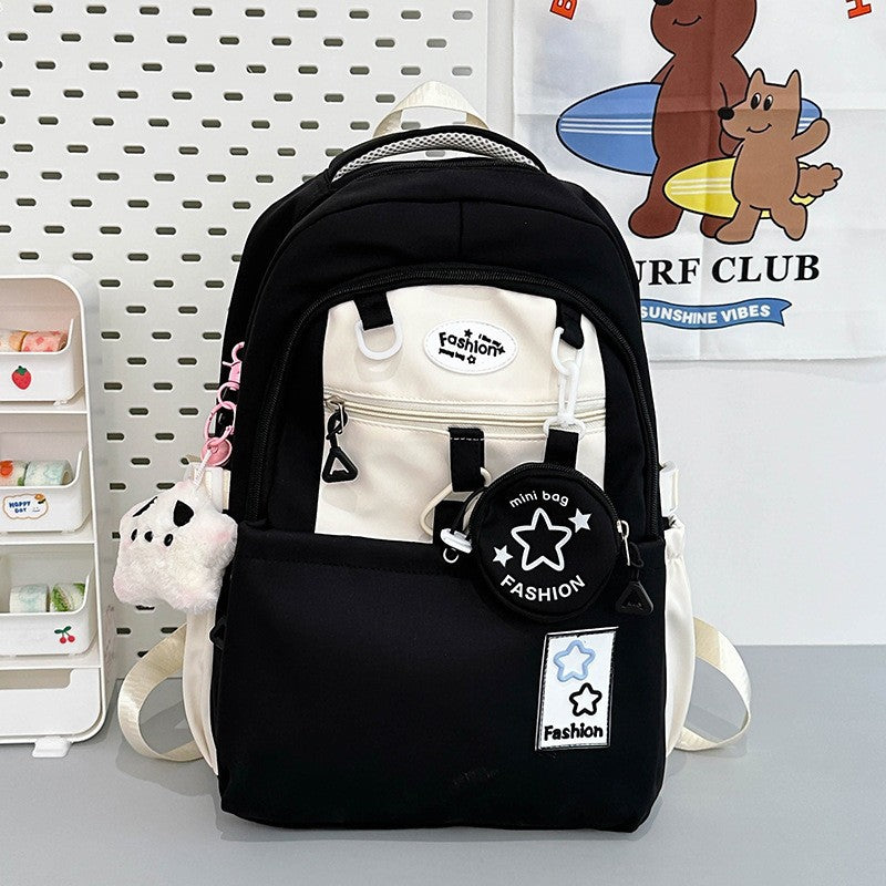 Good-looking Korean Large Capacity Versatile Junior Middle School Students' Schoolbags
