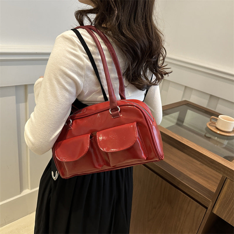 Western Style Leisure Commuter Design Light Luxury One Shoulder Bags