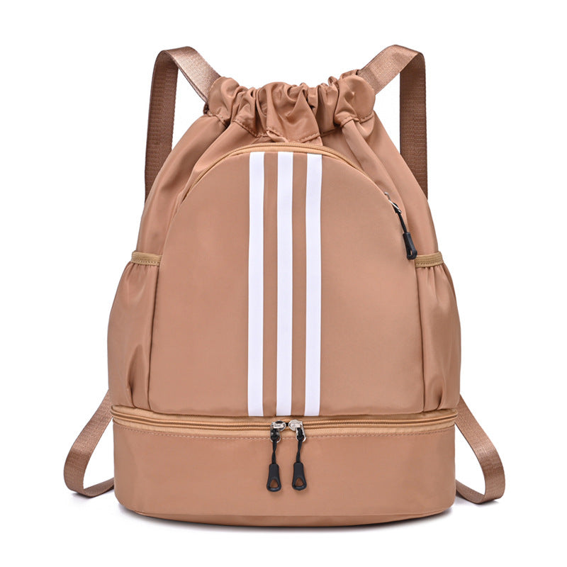 Large Capacity Independent Shoe Warehouse Drawstring Backpacks