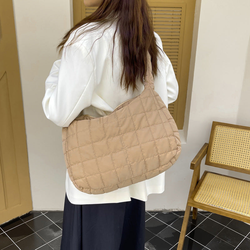 Pleated Down High Sense Large Capacity Bags