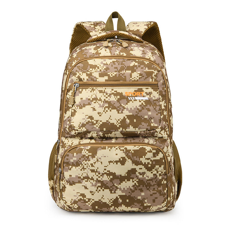 Men's Camouflage Lightweight Trendy Large Capacity Backpacks