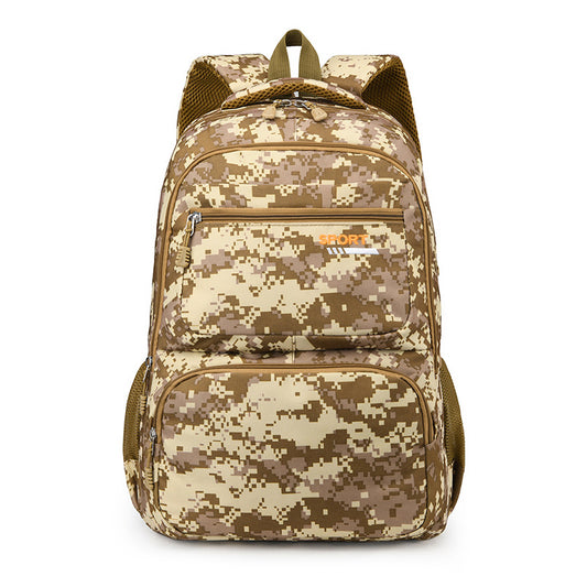 Men's Camouflage Lightweight Trendy Large Capacity Backpacks