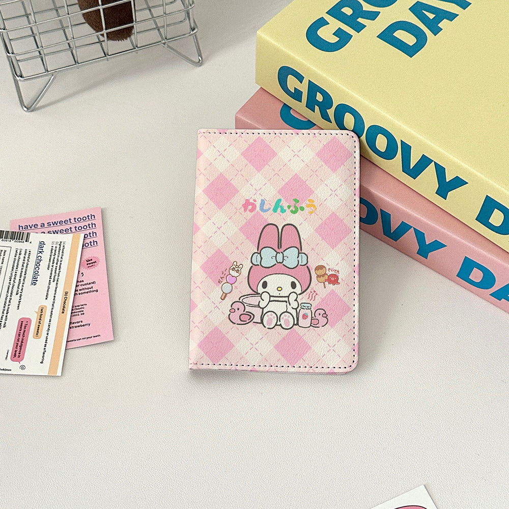 Melody Cartoon Overseas Passport Female Cover Id Package
