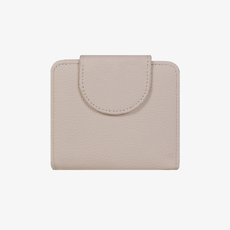 Women's Style Short Dopamine Color Matching Solid Ladies Wallets