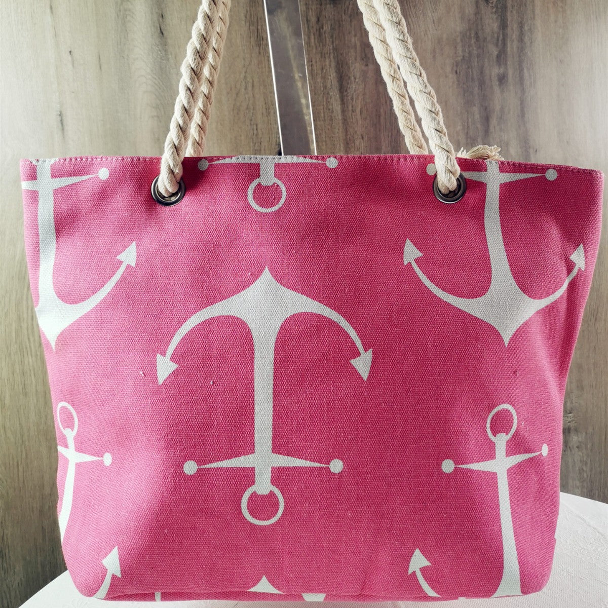 Women's Summer Canvas Boat Anchor Korean Big Shoulder Bags