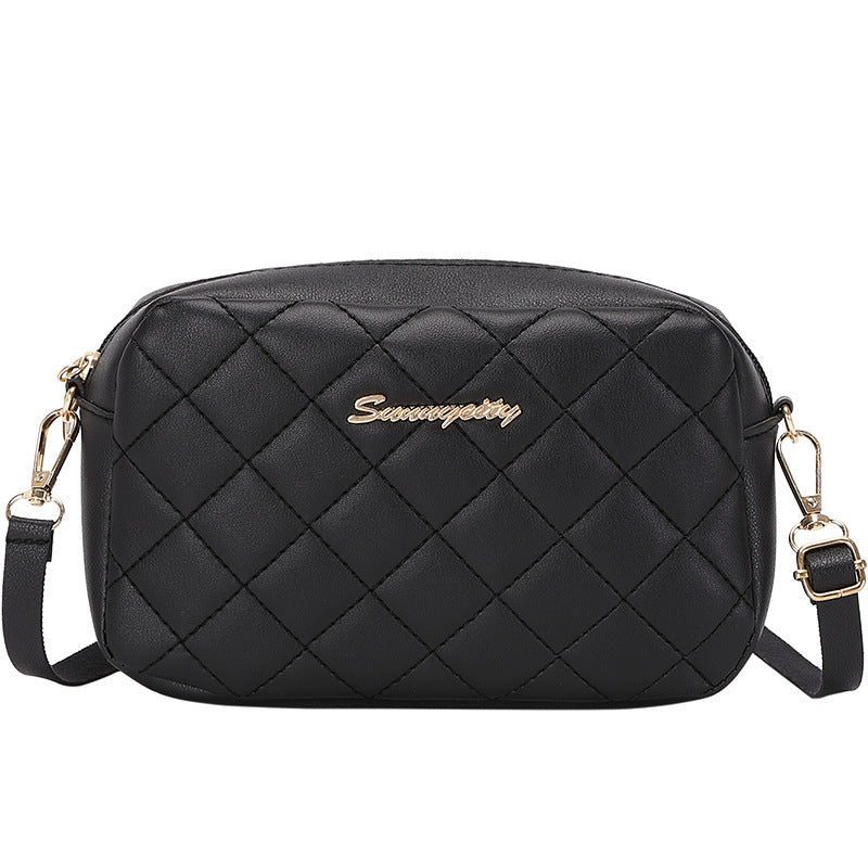 Women's Fashion Embroidered Christmas Diamond Stylish Crossbody Bags