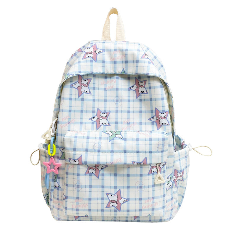 Cute Female Cartoon Iti Large Capacity For Backpacks