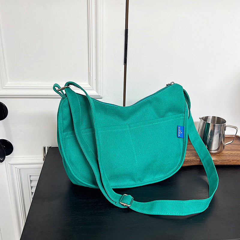 Women's Niche Canvas Yoga Simple Versatile One Bags