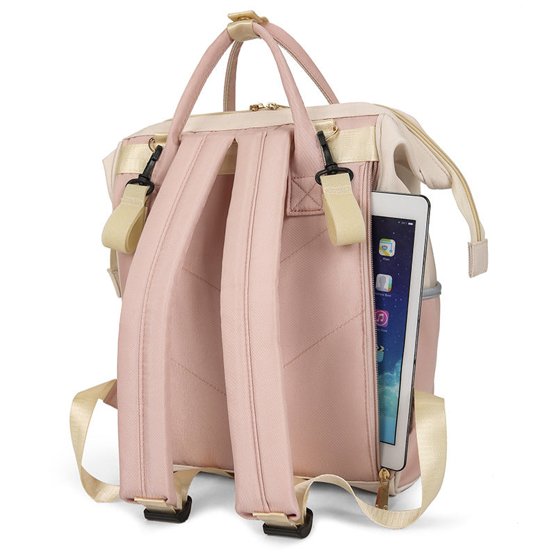 Women's Diaper Mom Fashion Waterproof Large Capacity Backpacks