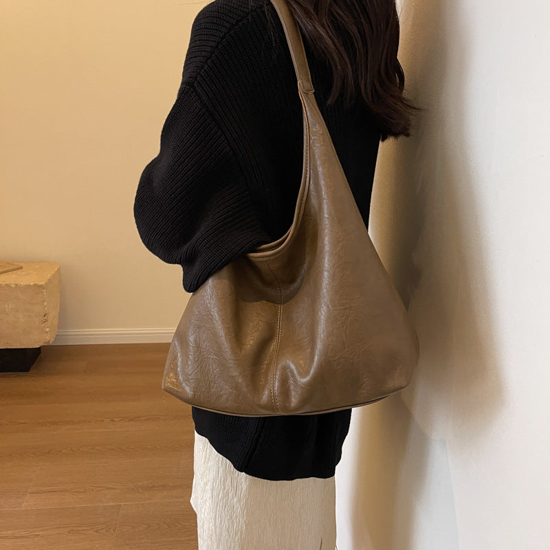Women's Retro Underarm Super Popular One High Sense Tote Bags