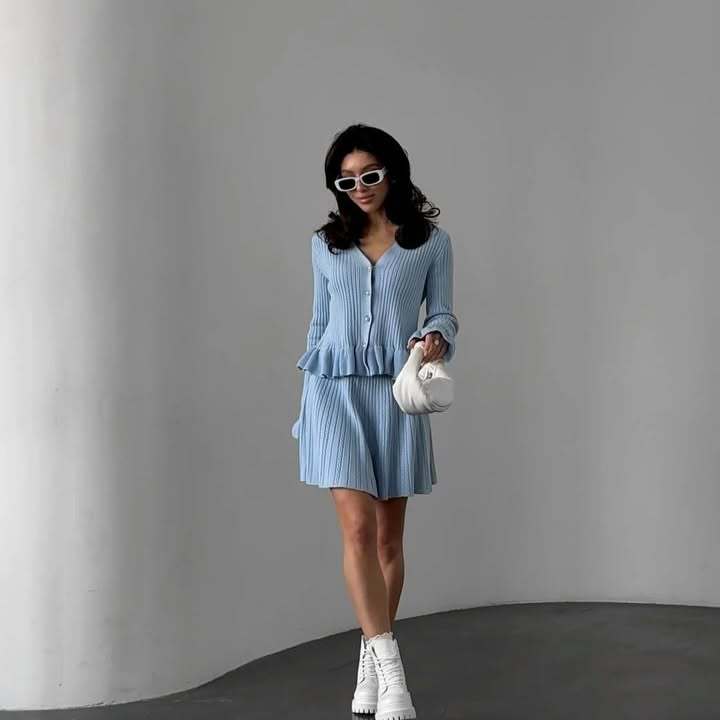 Spring French Style Classic Temperament Long Sleeve Suits