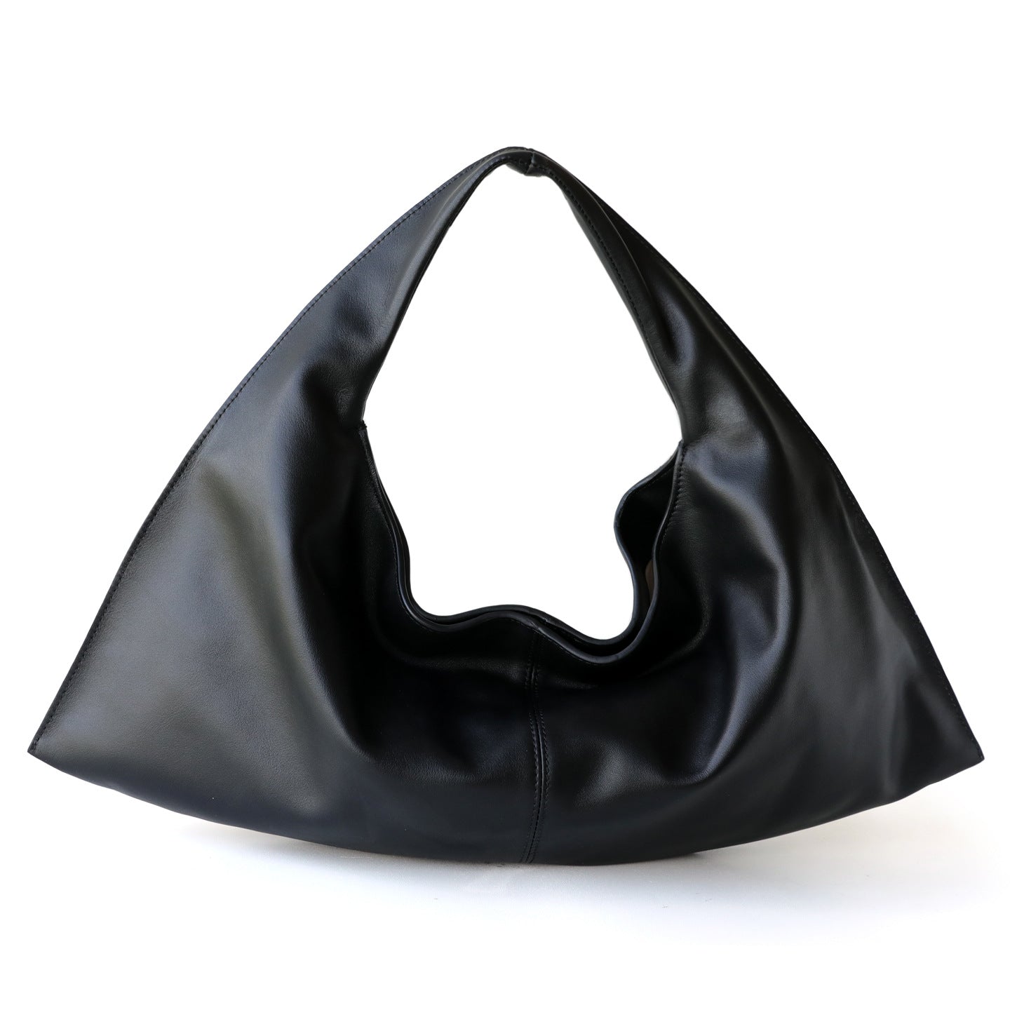 Layer Cowhide Korean Simple Genuine Leather Leisure Armpit Bags