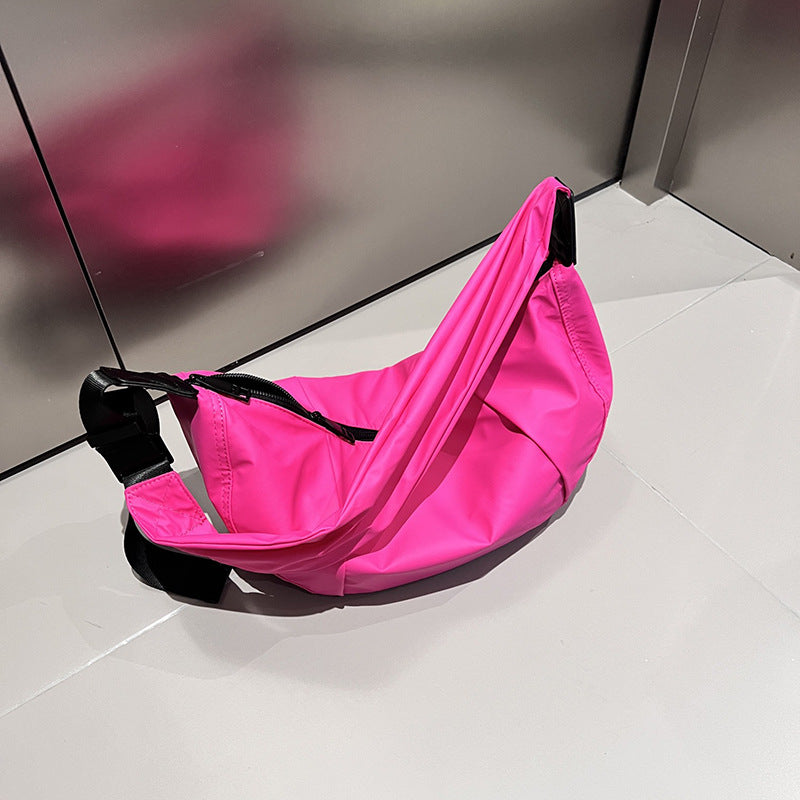 Oxford Cloth Simple Large Capacity Lightweight Crossbody Bags