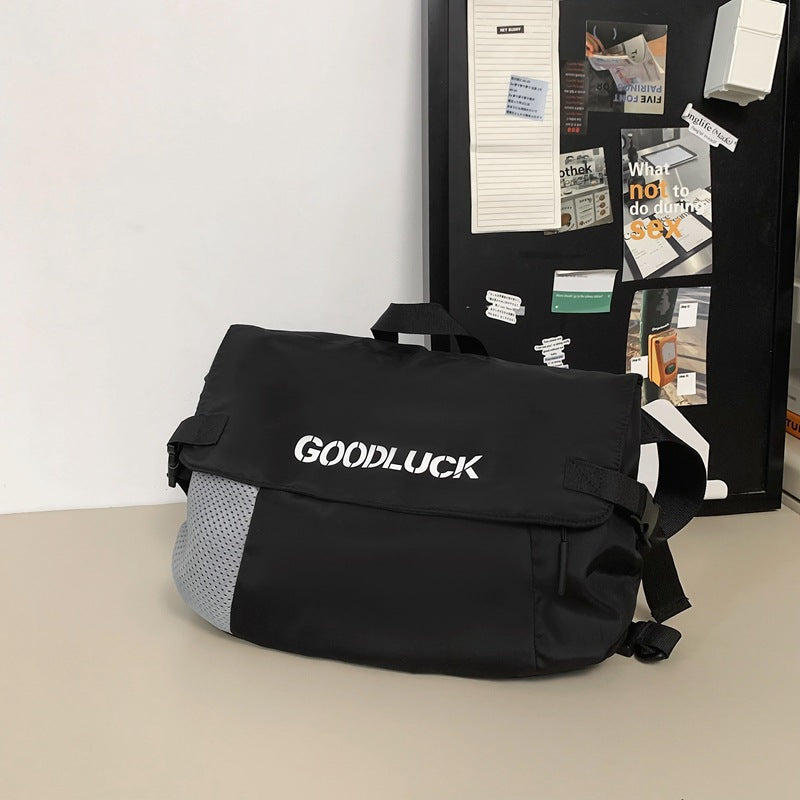 Men's Fashion Style Female Class Commuter Men's Shoulder Bags
