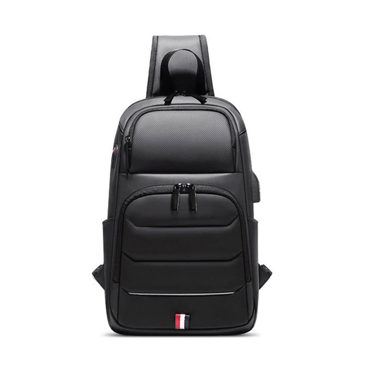 Casual Men's High-grade Fashion Korean Waterproof Men's Chest Bags