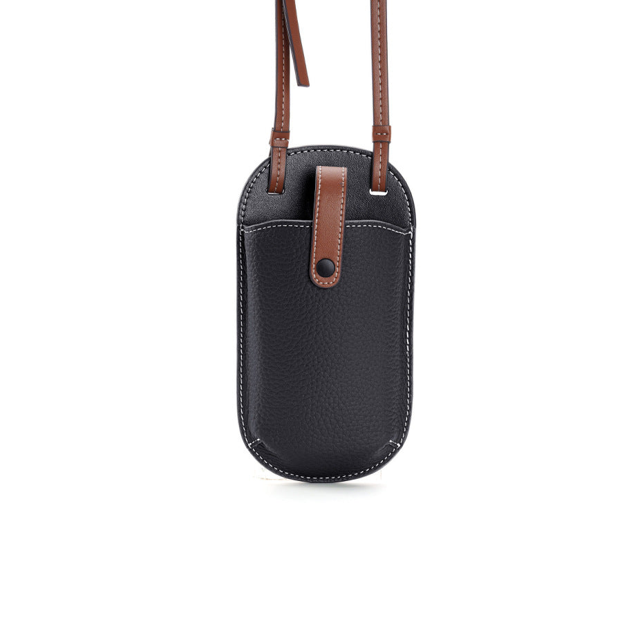 Layer Cowhide Autumn Retro Genuine Leather Phone Bags