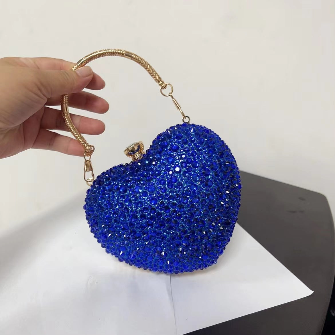 Women's Shape With Diamond Acrylic Dinner Elegant Crossbody Bags