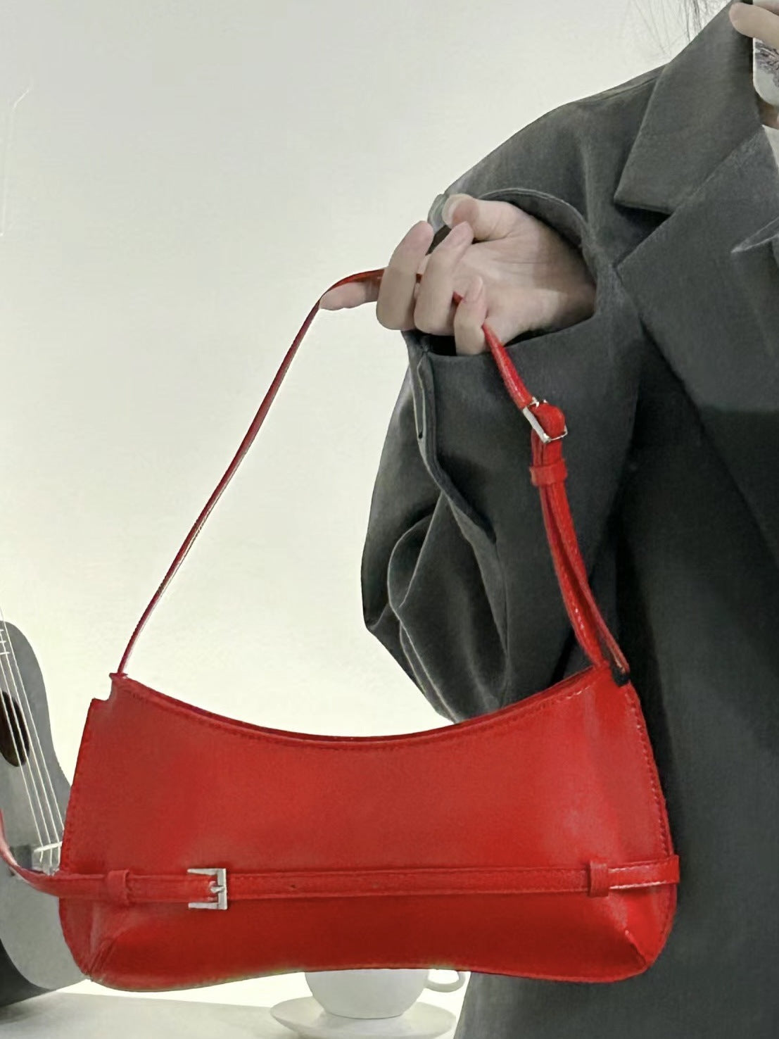 French Minority Fashion Retro Baguette High Sense Armpit Bags