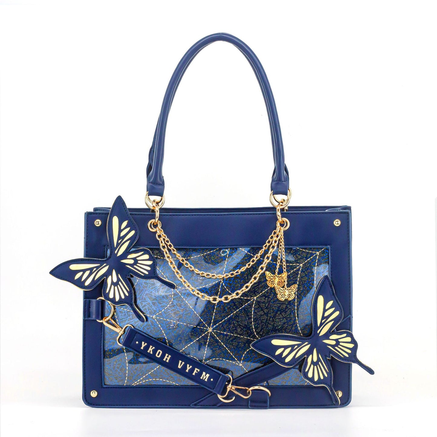 Style Labyrinth Butterfly Cartoon Pain Holding Tote Bags