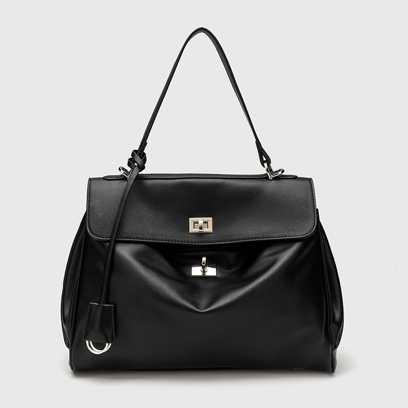 Women's Kelly Smooth Calfskin Portable Underarm Commuter Crossbody Bags