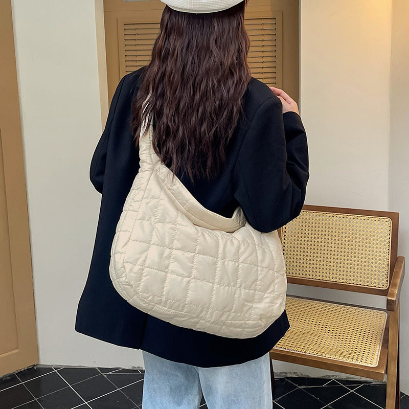 Pleated Down High Sense Large Capacity Bags