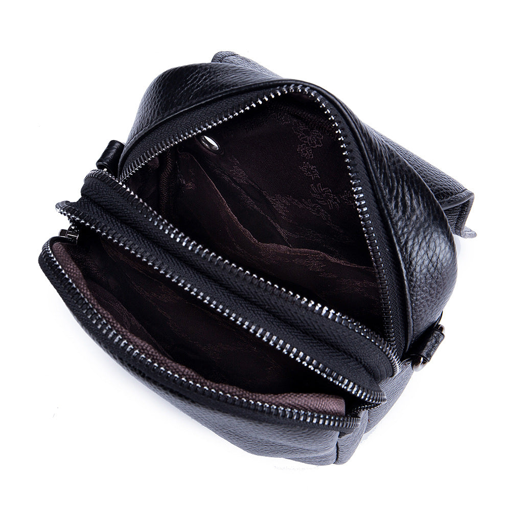 Women's Leather Mini Summer Fashionable Fashion Cattlehide Crossbody Bags