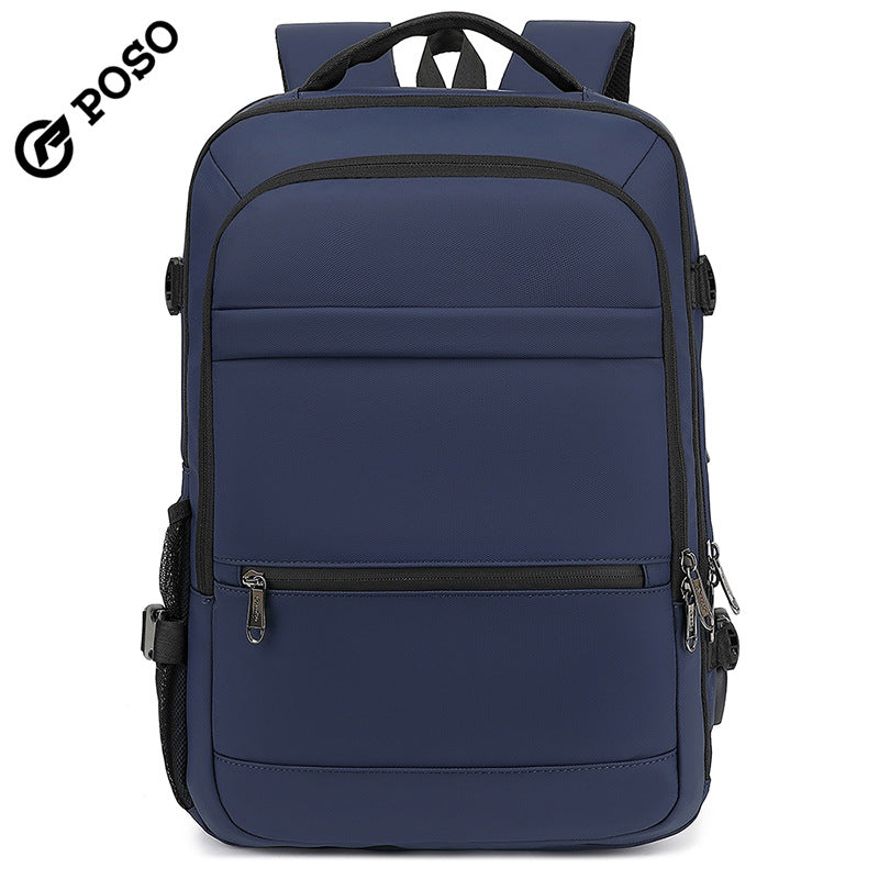 Men's Fashion Large Capacity Scalable Carry-on Dry Backpacks