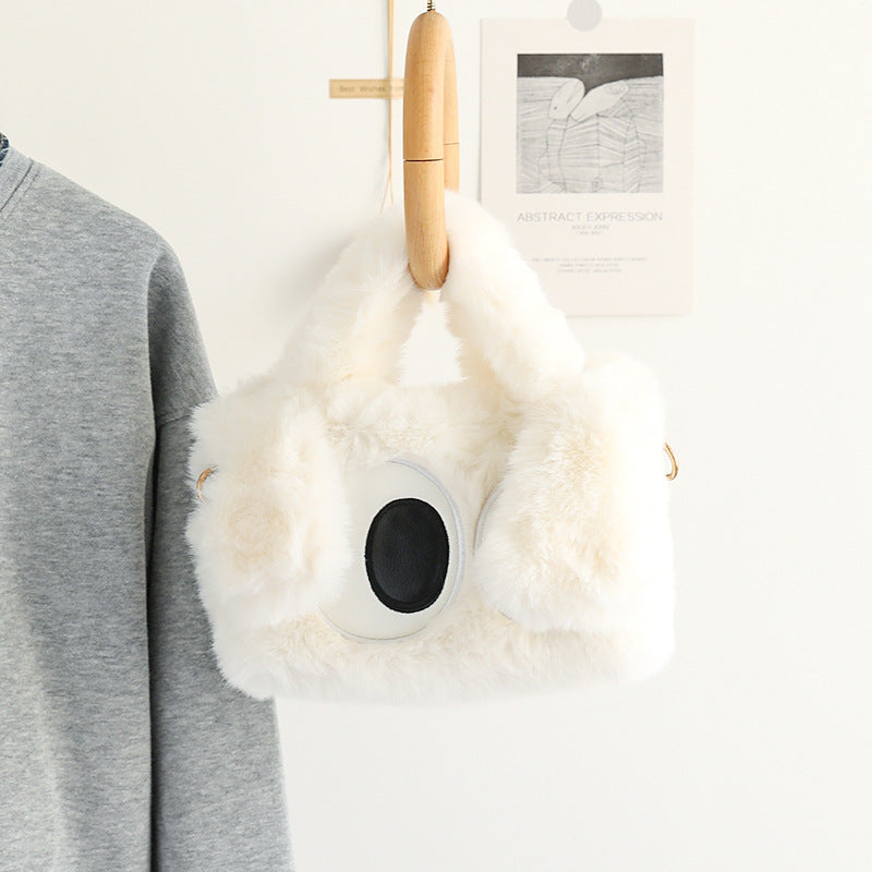 Big Eyes Puppy High Sense Cross Crossbody Bags
